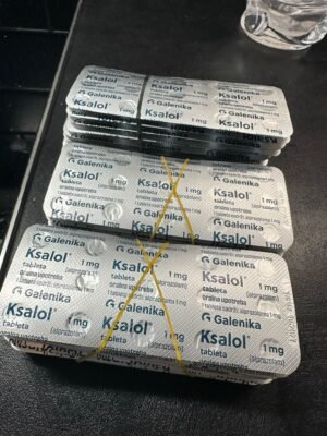 Ksalol (1 mg alprazolam Galenika)